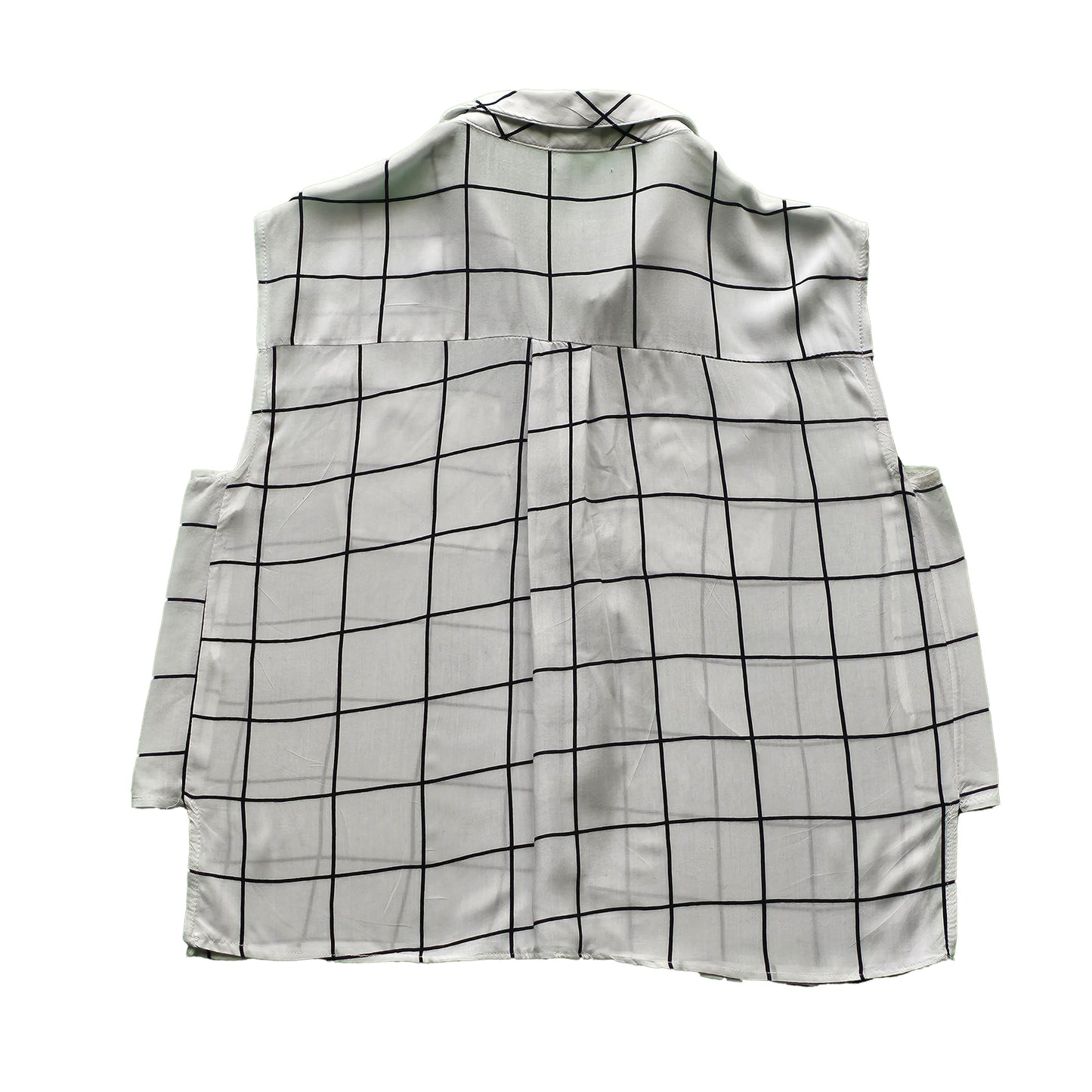 Cut Day Edit: Sleeveless Check Shirt