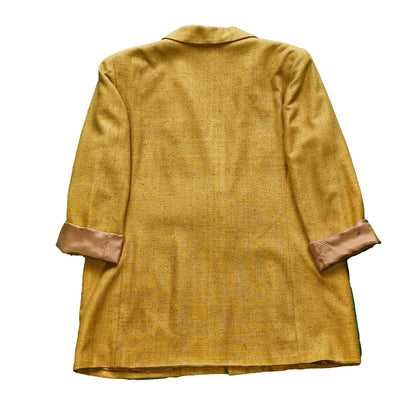 Perfect As Is : 3/4 Length Mustard Jacket